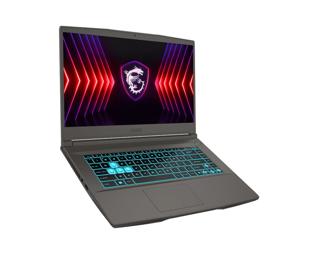 MSI Thin 15 B13UC Intel® Core™ i7-13420H | 16GB DDR4 RAM ; 512GB NVMe SSD | RTX 3050 4GB | 15.6″ FHD IPS 144Hz Display | Windows 11 | Eng/Arb Blue Backlit Keyboard with Anti-Ghost key | Cosmos Gray