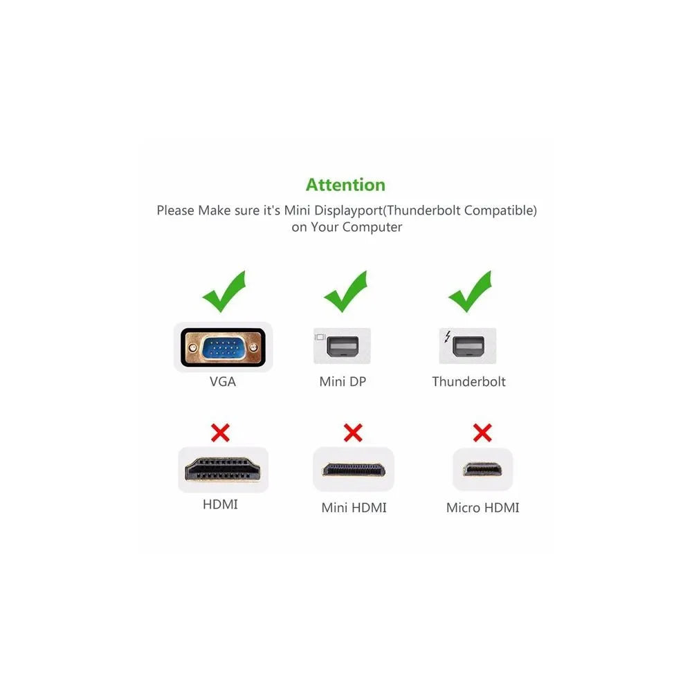 UGREEN Mini Display Port to VGA Adaptor | 10459