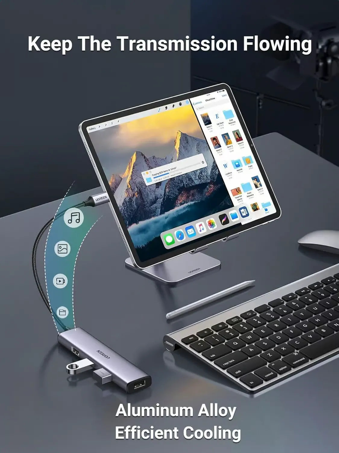UGREEN USB-C to 4 USB 3.0 Hub | 20841