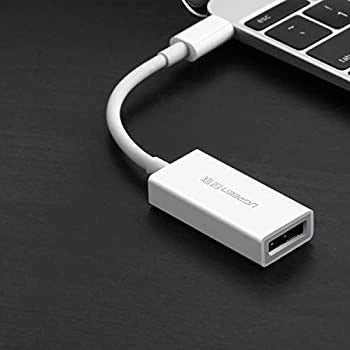 UGREEN USB-C TO DISPLAY PORT ADAPTER (white) | 40372