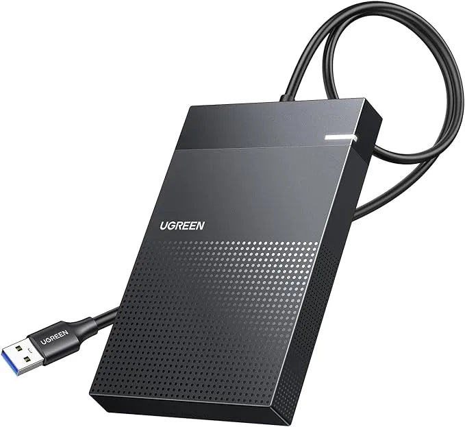 UGREEN USB 3.0 To 2.5" External HDD Enclosure With 1.6ft Cable 5G | 30719