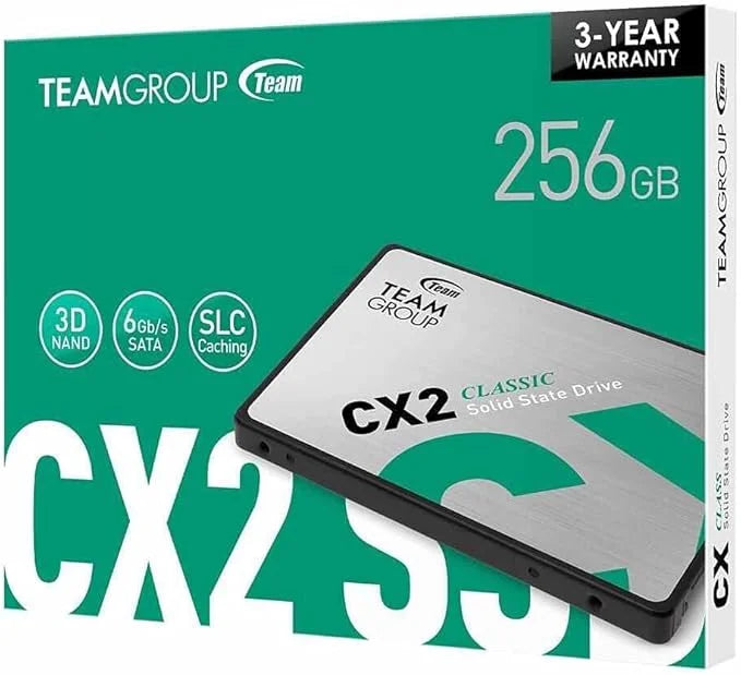TeamGroup CX2 256GB 2.5" SSD