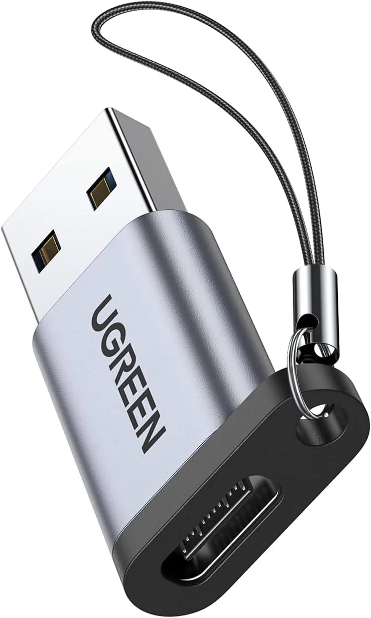 UGREEN USB C Female to USB 3.0 Male Adapter gray | 50533