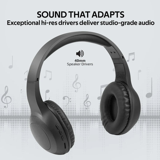 Promate LaBoca Deep Bass Over-Ear Wireless Headphones