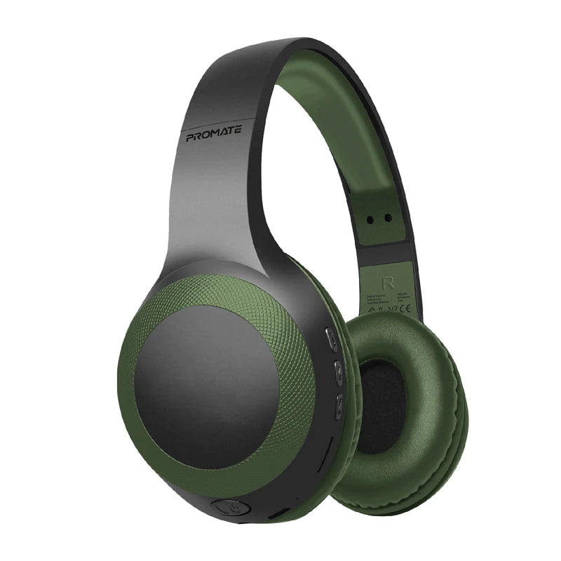 Promate LaBoca Deep Bass Over-Ear Wireless Headphones