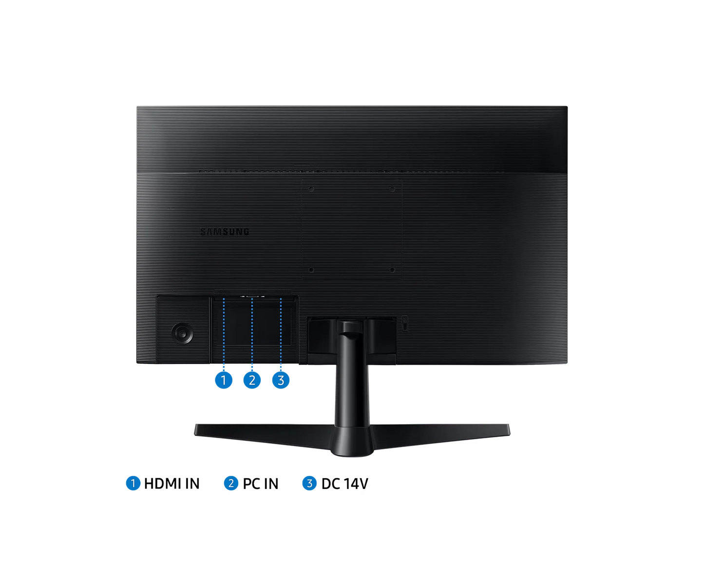 Samsung 27" 75Hz S3 Essential Monitor, Black | LS27C310EAMXUE