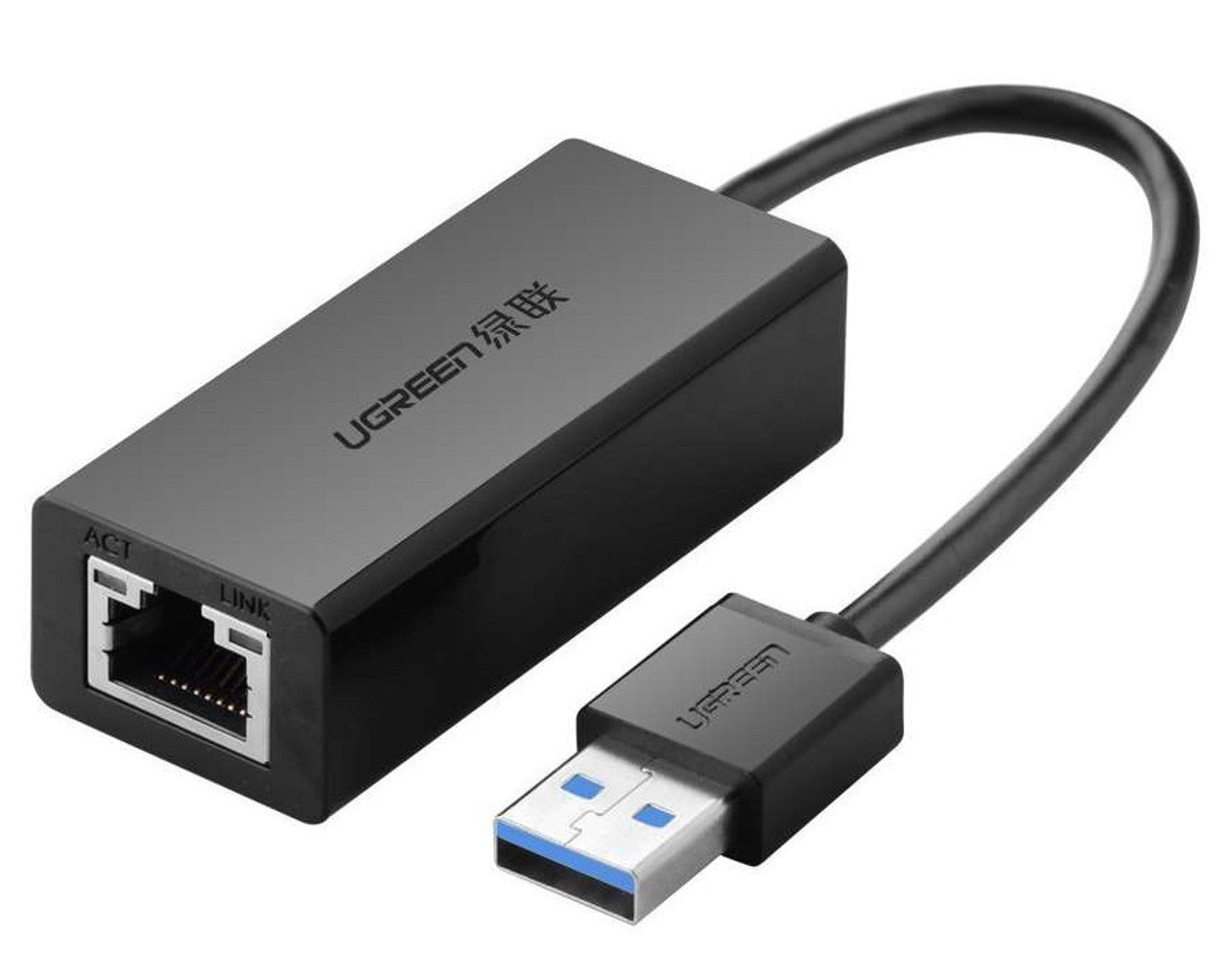 UGREEN USB 3.0 to Gigabit Ethernet Adapter (Black) | 20256