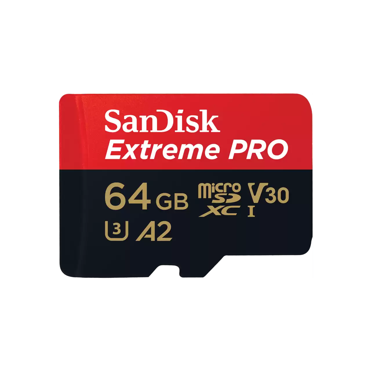 SanDisk 64GB Extreme PRO microSDXC UHS-I Card + SD Adapter | SDSQXCU-064G-GN6MA