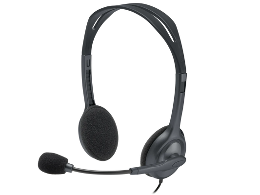 Logitech H111 Stereo Headset + Microphone