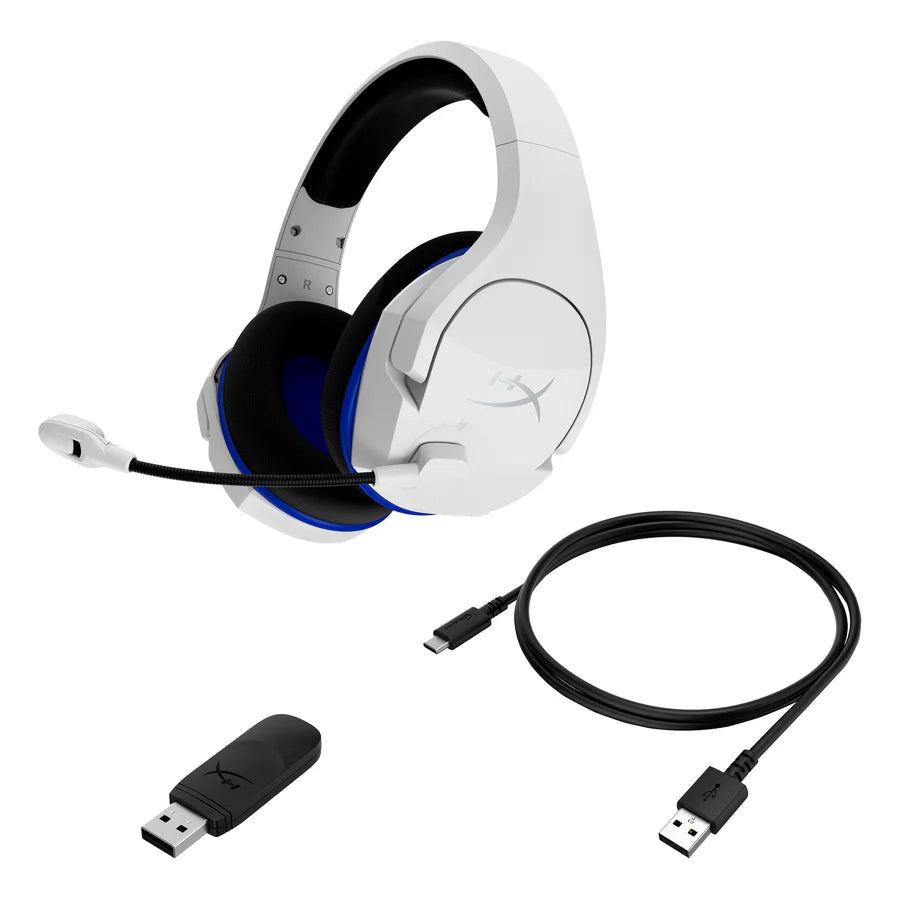 HyperX Cloud Stinger Core – Wireless Lightweight Gaming Headset - White | 4P4F0AA-W (open box)
