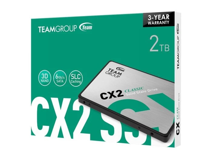 TeamGroup CX2 2TB SSD black | CX22TB
