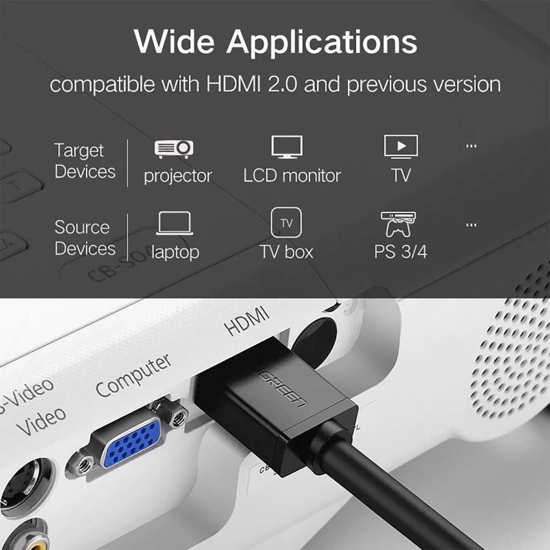 UGREEN HDMI to HDMI Cable 15m (Black) | 10111