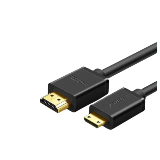 UGREEN  MINI HDMI male to HDMI male CABLE 1.5M BLACK | 11167