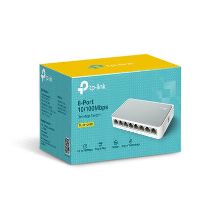 TPLINK 8-Port 10/100Mbps Desktop Switch SF1008D