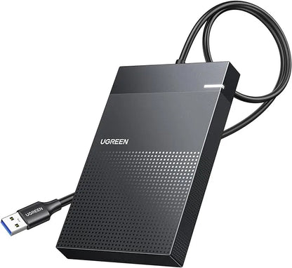 UGREEN USB 3.0 To 2.5" External HDD Enclosure With 1.6ft Cable 5G | 30719
