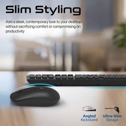 Promate Wireless Keyboard and Mouse Combo | PROCOMBO-13