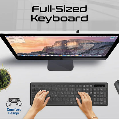 Promate Wireless Keyboard and Mouse Combo | PROCOMBO-13