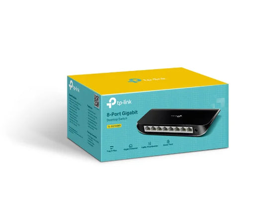 TPLINK 8-Port Gigabit Desktop Switch SG1008D