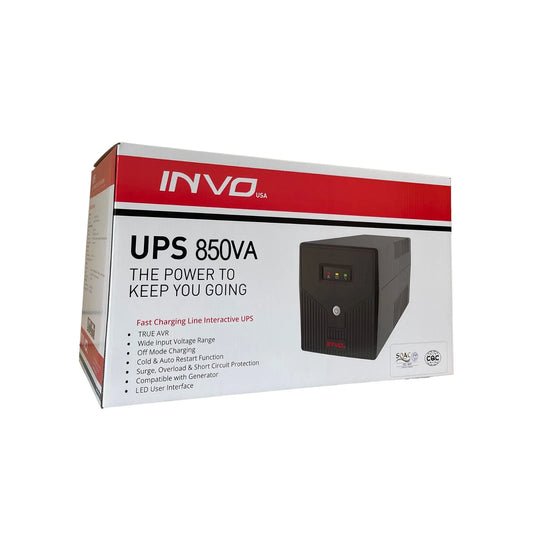 INVO Line Interactive UPS 850VA / 1 Battery 7A