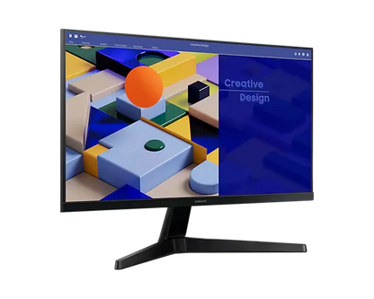 Samsung 27" 75Hz S3 Essential Monitor, Black | LS27C310EAMXUE