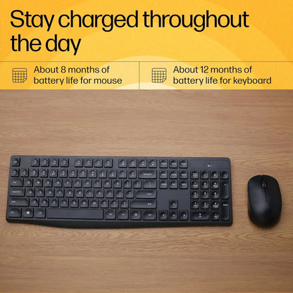 HP Wireless Keyboard Mouse Combo | CS10