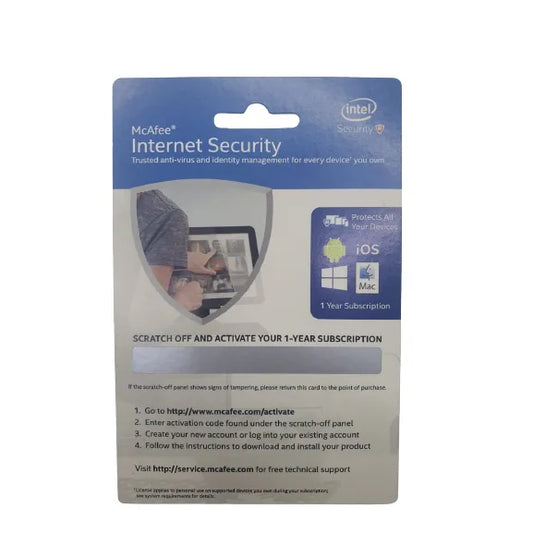 McAfee Internet Security 1 Year, 10 Devices | H56486-002