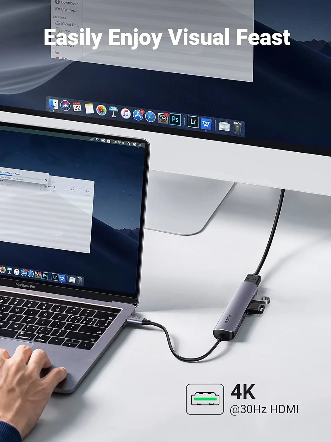 UGREEN 5-in-1 USB-C HUB Docking Station | 20197