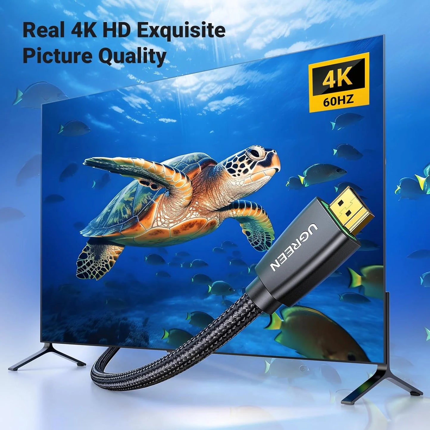 UGREEN HDMI 4K Cable M/M 1M Black | 40408