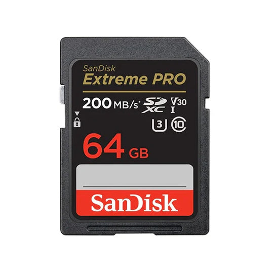 Sandisk 64GB Extreme Pro SDXC UHS-I 200MB/S | SDSDXXU-064G-GN4IN