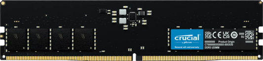 Crucial 16GB DDR5 - 5600 UDIMM DESKTOP Memory
