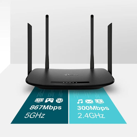 TP-Link AC1200 Archer VR300 Wireless VDSL and ADSL Modem Router - Black | VR300