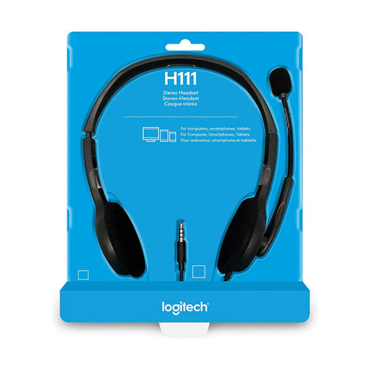 Logitech H111 Stereo Headset + Microphone