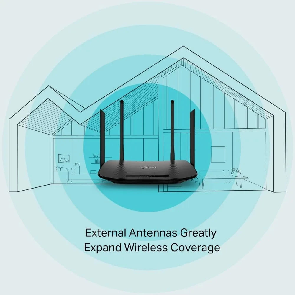 TP-Link AC1200 Archer VR300 Wireless VDSL and ADSL Modem Router - Black | VR300