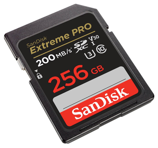 Sandisk 256GB Extreme Pro SDXC UHS-I 200MB/S | SDSDXXD-256G-GN4IN