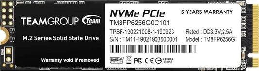 TeamGroup MP33 NVMe PCIe 256GB